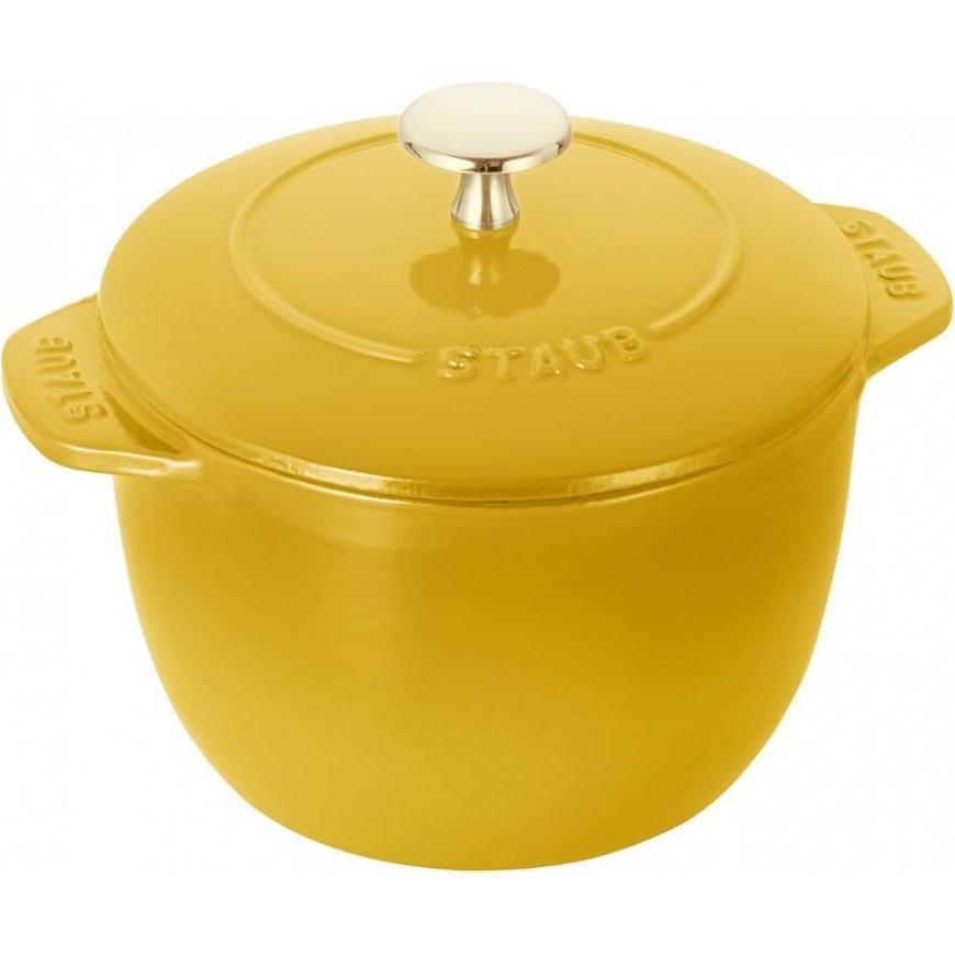 STAUB LA COCOTTE Small garnek round 16 cm, lemon – 2