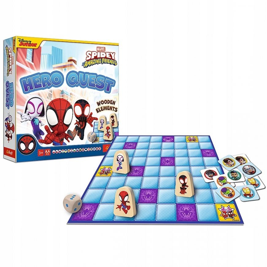 Trefl Game hero quest spiderman spidey