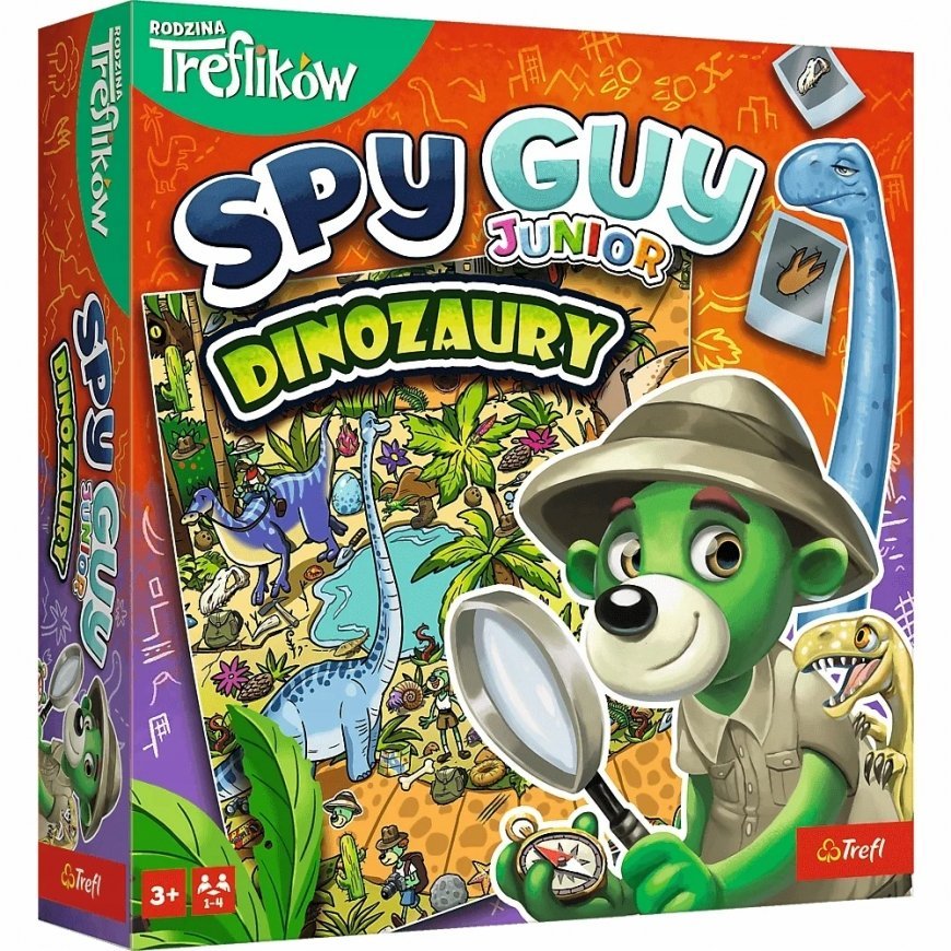 Trefl Gra spy guy junior dinosaury