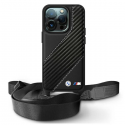 Case BMW BMHCP16X23PSCCK iPhone 16 Pro Max 6.9" black/black hardcase M Edition Carbon Stripe & Strap Case BMW BMHCP16X23PSCCK iPhone 16 Pro Max 6.9" black/black hardcase M Edition Carbon Stripe & Strap