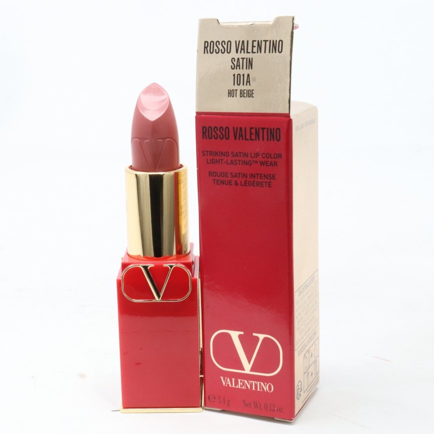 Valentino Valentino, Rosso, Satin Finish, Creamy