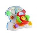 Lean Toys Interaktyvūs vairo mokomieji garsai Šviesos Lean Toys Interaktyvūs vairo mokomieji garsai Šviesos