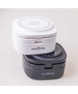 Maxlife MXWC-06 magnetic wireless charger 15W juodas 3in1