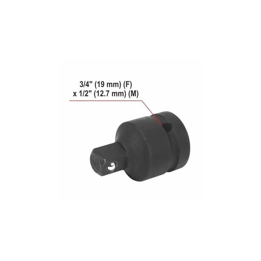 Yato Cordless Impact Wrench | 6AHBMC | 20 mm (3/4") | 2400 Nm | for use with M18 - M36 screws (YT-828073) – 2