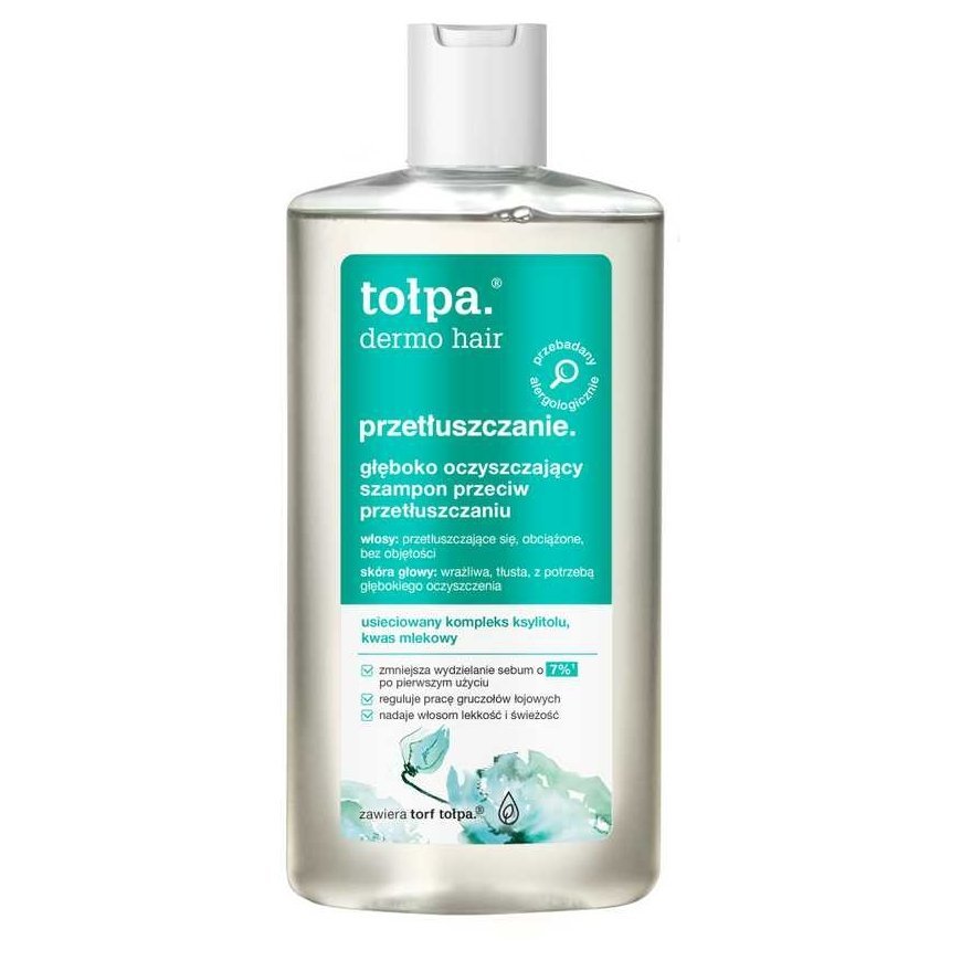 Topa TOŁPA Dermo Hair Greasing Shampoo