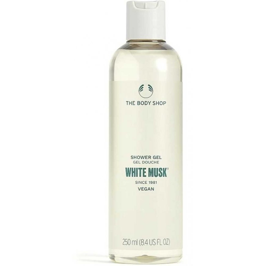 The Body Shop The Kūno Shop Baltas Musk dušo želė, 250 ml
