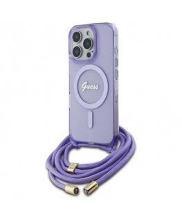 Guess GUHMP16LHCTSGNSU iPhone 16 Pro 6.3" fioletowy|purple
