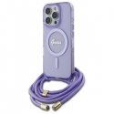 Guess GUHMP16LHCTSGNSU iPhone 16 Pro 6.3" fioletowy|purple Guess GUHMP16LHCTSGNSU iPhone 16 Pro 6.3" fioletowy|purple