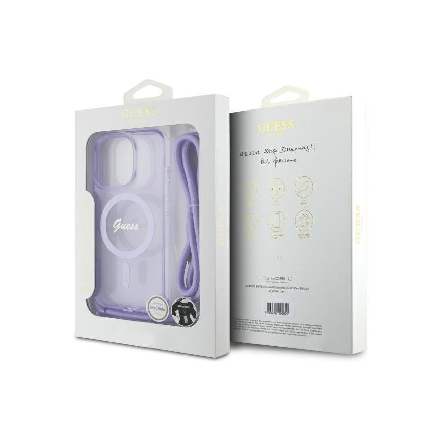 Guess GUHMP16LHCTSGNSU iPhone 16 Pro 6.3" fioletowy|purple – 2