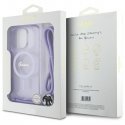 Guess GUHMP16LHCTSGNSU iPhone 16 Pro 6.3" fioletowy|purple Guess GUHMP16LHCTSGNSU iPhone 16 Pro 6.3" fioletowy|purple