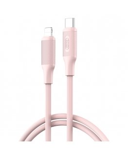 XO cable NB-Q265A PD USB-C - Lightning 1,0m 27W pink