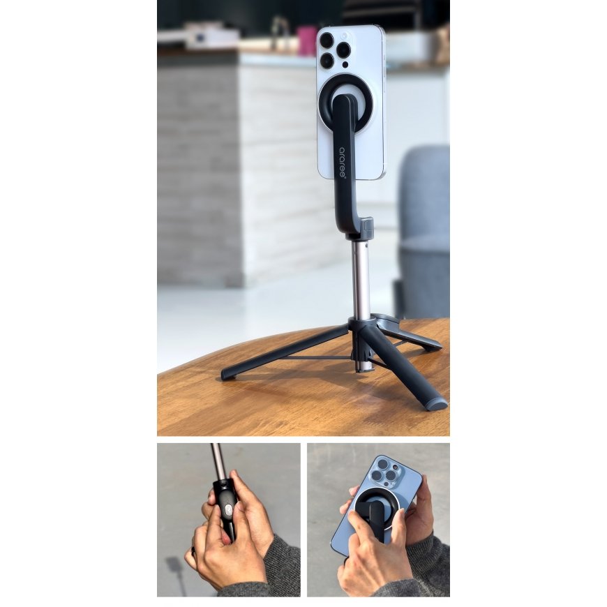 Araree Selfie Stick Bluetooth Magfie Pod