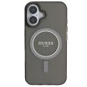 Guess GUHMP16LHFGEREK iPhone 16 Pro 6.3" czarny|black hardcase Guess GUHMP16LHFGEREK iPhone 16 Pro 6.3" czarny|black hardcase