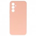 Samsung Galaxy A15 Premium Soft Touch Silicone Case Pink Sand