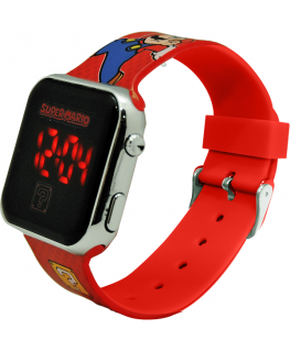 Super Mario Zegarek LED z kalendarzem GSM4107