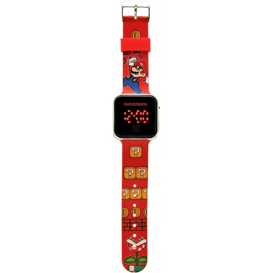 Super Mario Zegarek LED z kalendarzem GSM4107 – 2