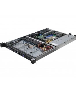 Platforma ASRock Rack (1U) AMD Epyc 9004 (4xLFF, 4XSFF, 2x10GbE, sarkans. PSU, IPMI)