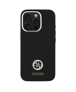 Guess GUHCP16SM4DGPK iPhone 16 6.1" czarny|black hardcase