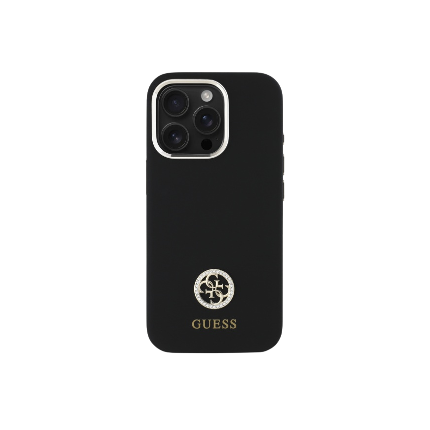Guess GUHCP16SM4DGPK iPhone 16 6.1" czarny|black hardcase
