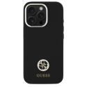 Guess GUHCP16SM4DGPK iPhone 16 6.1" czarny|black hardcase Guess GUHCP16SM4DGPK iPhone 16 6.1" czarny|black hardcase