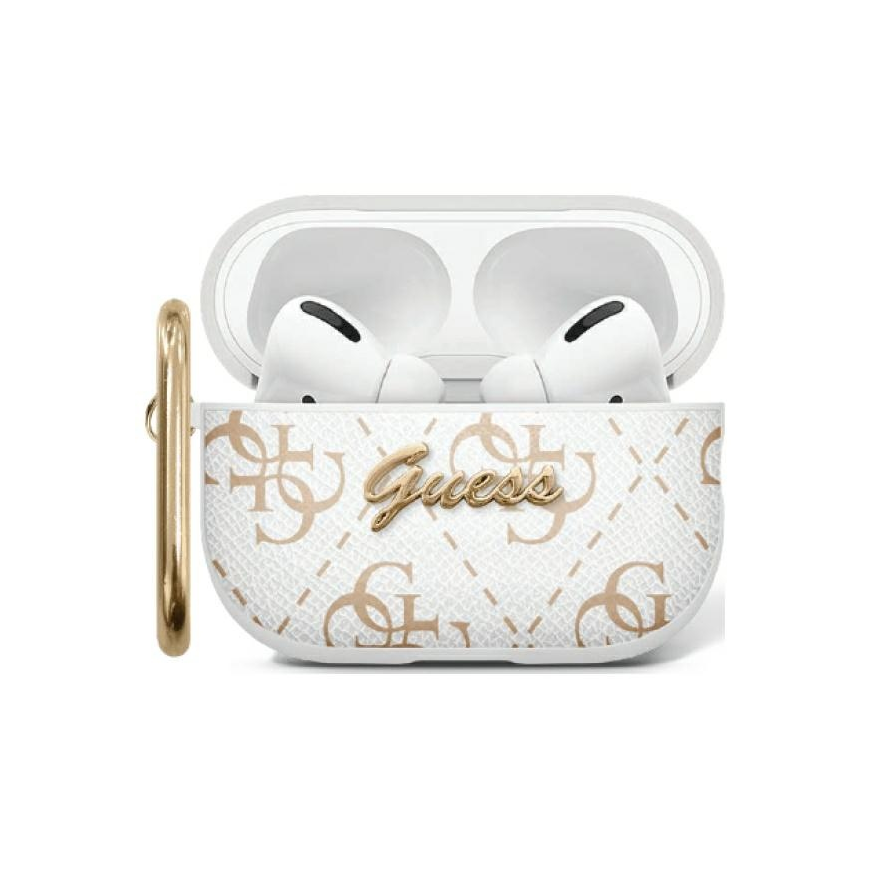 Case Guess GUAP2PG4GPH AirPods Pro 2 (2022/2023) cover white/white 4G Hook – 2
