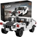 Klocki Konstrukcyjne CaDA małe autko Chassis Humvee white samochod terenowy 328 parts Klocki Konstrukcyjne CaDA małe autko Chassis Humvee white samochod terenowy 328 parts