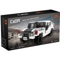 Klocki Konstrukcyjne CaDA małe autko Chassis Humvee white samochod terenowy 328 parts Klocki Konstrukcyjne CaDA małe autko Chassis Humvee white samochod terenowy 328 parts