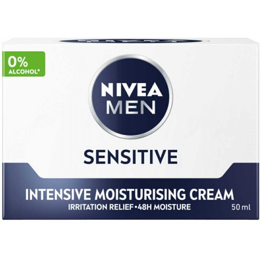 Nivea Men Sensitive łagodzący moisturizing krem