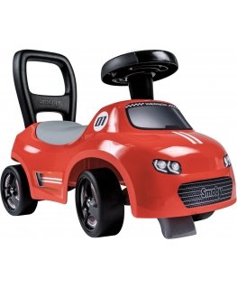 Smoby Auto 2in1 -potkuauto, punainen