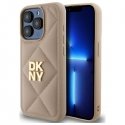 DKNY DKHCP15XPQDSLE iPhone 15 Pro Max 6.7" beige/beige Quilted Stack Logo DKNY DKHCP15XPQDSLE iPhone 15 Pro Max 6.7" beige/beige Quilted Stack Logo