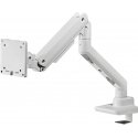 Mozi Infinity Line monitor arm, white Mozi Infinity Line monitor arm, white