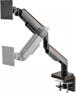 Mozi Heavy Duty Gaming monitor arm, matte black-grey