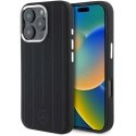 Case Mercedes MEHMP16L23SUVSK iPhone 16 Pro 6.3" black/black hardcase Silicone Vertical Tonal Stripes MagSafe
