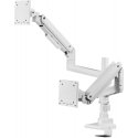 Mozi Infinity Line Dual -monitorivarsi, valkoinen Mozi Infinity Line Dual -monitorivarsi, valkoinen