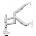 Mozi Infinity Line Dual -monitorivarsi, valkoinen Mozi Infinity Line Dual -monitorivarsi, valkoinen