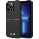 Dėklas BMW BMHCP15L22SMPK iPhone 15 Pro 6.1" juoda/juodas Silicone Pattern