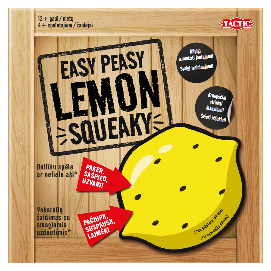 TACTIC Game Lemon Squeaky