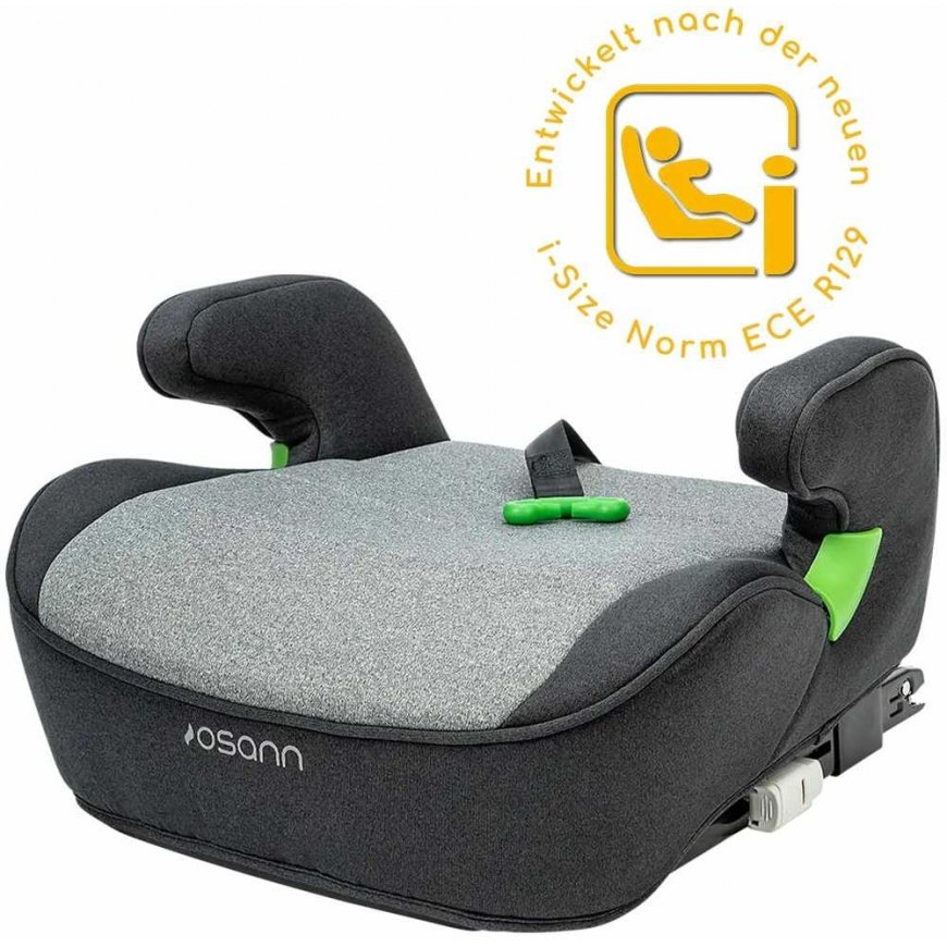 Osann Lux Isofix i-Size with Gurtfix belt - stand, booster seat | Gray universe – 2