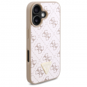 Dėklas Guess GUHCP16MPG4GPH iPhone 16 Plus 6.7" balta/baltas hardcase New 4G Triangle Dėklas Guess GUHCP16MPG4GPH iPhone 16 Plus 6.7" balta/baltas hardcase New 4G Triangle