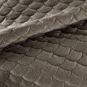 Eurofirany ARIEL Soft velvet bedspread quilted by hot press with a motif of fish scales, 220X240 cm, color: beige Eurofirany ARIEL Soft velvet bedspread quilted by hot press with a motif of fish scales, 220X240 cm, color: beige