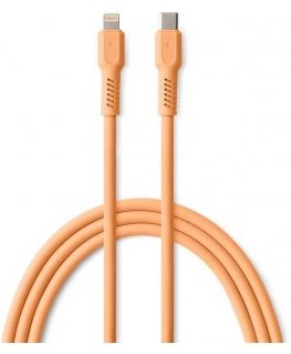 COLORUM cable USB-C - Lightning 1.8m 2.4A CK12-CL-14 x Peach Fuzz