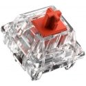Glorious Fox Heavy Switches, mechanical, 5-pin, linear, MX-Stem, 55g - lubed, 110 pieces Glorious Fox Heavy Switches, mechanical, 5-pin, linear, MX-Stem, 55g - lubed, 110 pieces