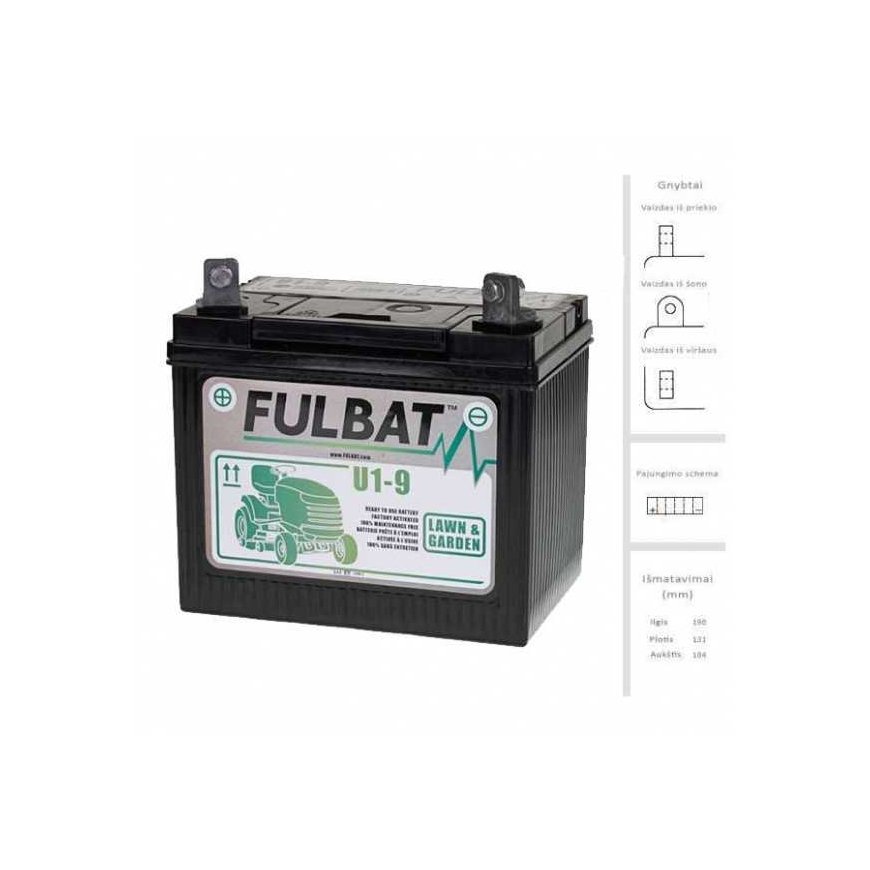 Fulbat Battery 28 Ah 200 A