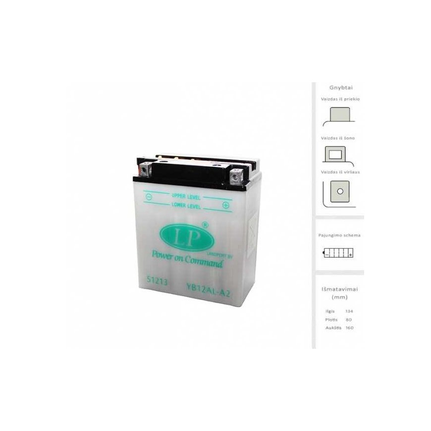 Landport Battery 12 Ah 12V