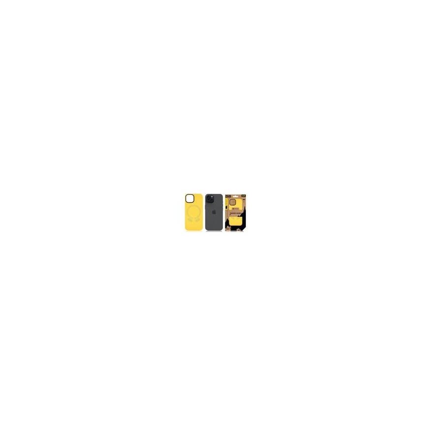 Dėklas DKNY DKHCP15LPQDSLE iPhone 15 Pro 6.1" smėlio spalva/beige Quilted Stack Logo