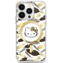Dėklas Hello Kitty HKHMP16XHGLEH iPhone 16 Pro Max 6.9" balta/baltas hardcase IML Golden Leaves MagSafe Dėklas Hello Kitty HKHMP16XHGLEH iPhone 16 Pro Max 6.9" balta/baltas hardcase IML Golden Leaves MagSafe