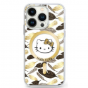 Case Hello Kitty HKHMP16XHGLEH iPhone 16 Pro Max 6.9" white/white hardcase IML Golden Leaves MagSafe Case Hello Kitty HKHMP16XHGLEH iPhone 16 Pro Max 6.9" white/white hardcase IML Golden Leaves MagSafe