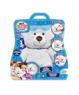 Interactive mascot, cobis sleepy bear