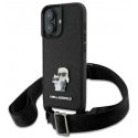 Case Karl Lagerfeld KLHCP16SSAKCPBK iPhone 16 6.1" black/black hardcase Saffiano Karl&Choupette Metal Pin CBDY Strap Case Karl Lagerfeld KLHCP16SSAKCPBK iPhone 16 6.1" black/black hardcase Saffiano Karl&Choupette Metal Pin CBDY Strap