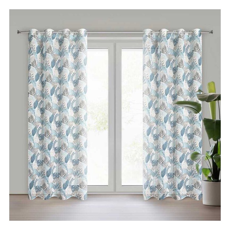 Eurofirany ZAS/AMELA/B+BLUE 140X250 TRANSL.